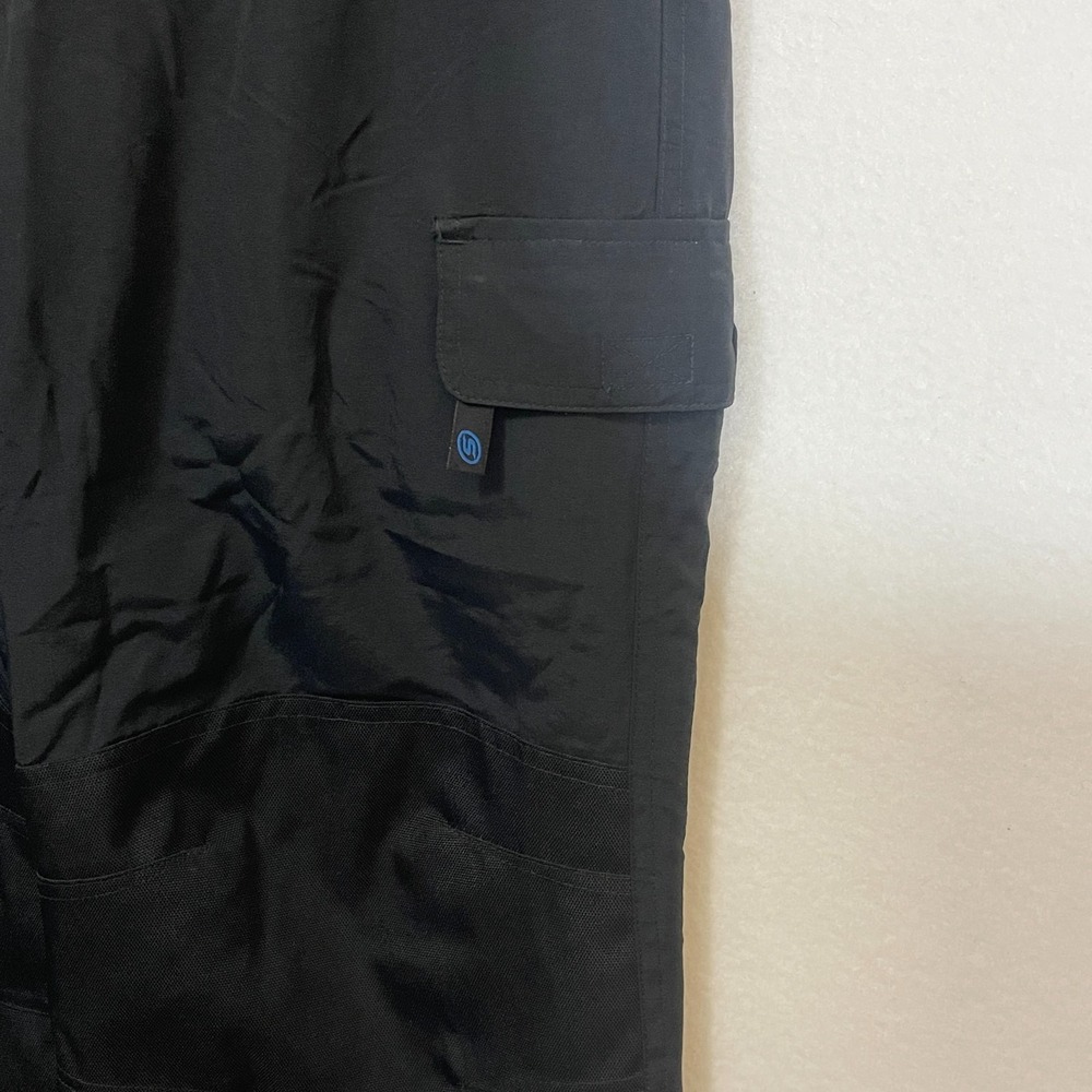 Slalom Youth Insulated Ski Snowboard‎ Pants Boys Girls Black Large Adj waist - Picture 3 of 7